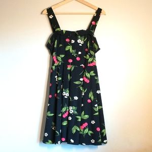 Vintage Style mini black dress size L